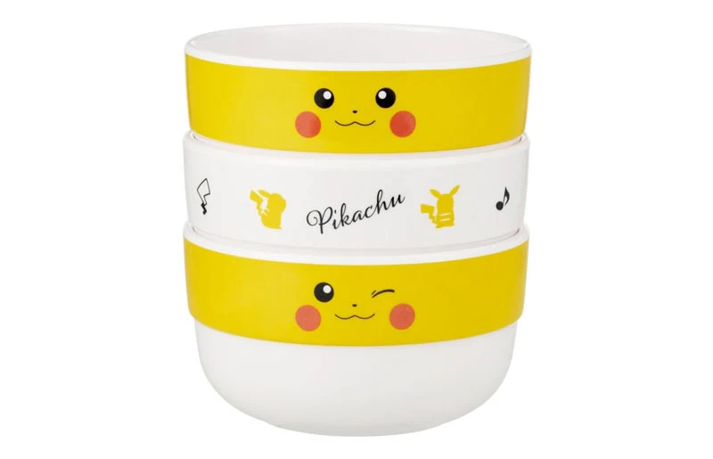 Skater Pikachu Melamine Bowl Set - Image 2