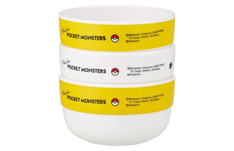 Skater Pikachu Melamine Bowl Set - Image 3